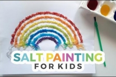Rainbow Salt painting (workshop) - 8th October 2020